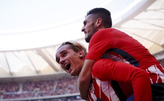 Video clip highlights bàn thắng trận Atletico Madrid 2-0 Sevilla