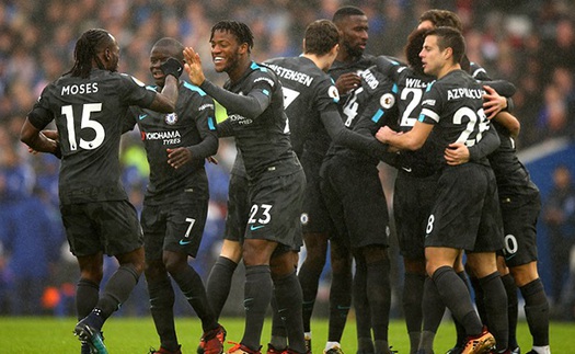 Brighton 0-4 Chelsea: Sự trở lại của nhà ĐKVĐ Premier League