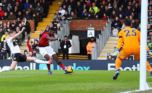 ĐIỂM NHẤN Fulham 0-3 Man United: Pogba là sự khác biệt. Chán nản với Lukaku và Sanchez