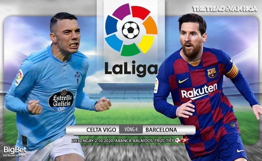 Soi kèo nhà cái Celta Vigo vs Barcelona. Vòng 4 La Liga. Trực tiếp BĐTV