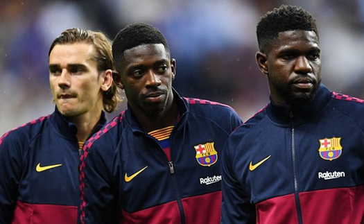 Barcelona rao bán 5 cầu thủ để bù lỗ: Có cả Dembele và Umtiti