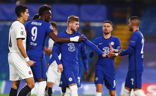 Chelsea 3-0 Rennes: Werner lập cú đúp, Mendy tiếp tục giữ sạch lưới