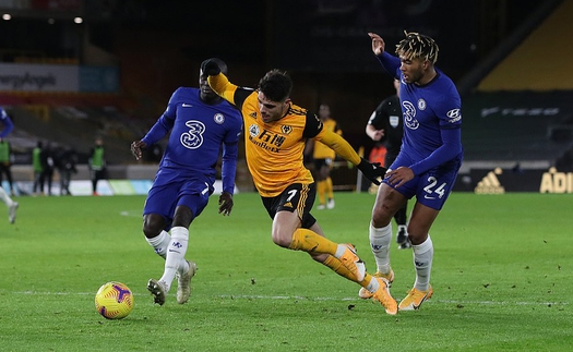 Wolves 2-1 Chelsea: Nghiệt ngã phút bù giờ