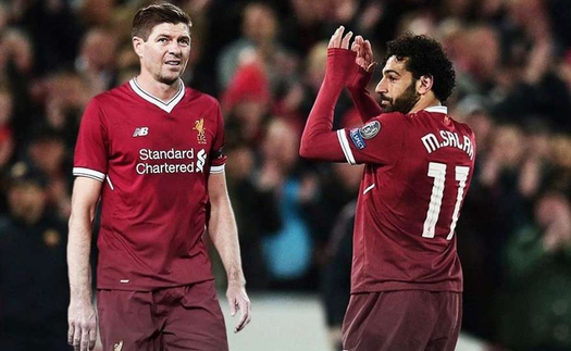 Salah vượt qua Steven Gerrard, lập kỷ lục trong lịch sử Liverpool