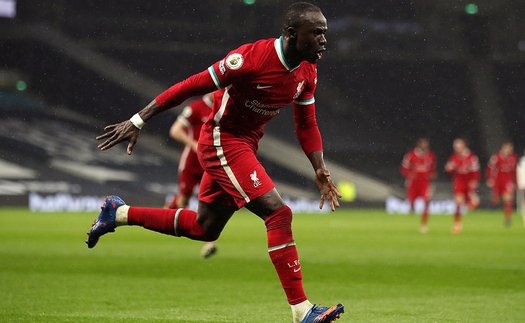 Tottenham 1-3 Liverpool: Mane bùng nổ đưa Liverpool trở lại Top 4