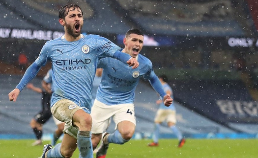 Man City 2-0 Aston Villa: Bùng nổ những phút cuối