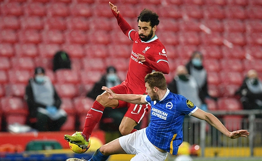 Liverpool 0-1 Brighton: Hàng công bế tắc, Liverpool thua trận sân nhà thứ 2 liên tiếp