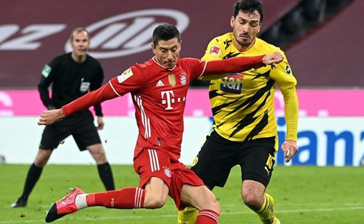 Bayern 4-2 Dortmund: Hat-trick của Lewandowski che mờ cú đúp của Haaland