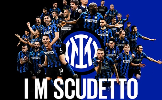 Inter Milan chính thức vô địch Serie A sớm 4 vòng đấu