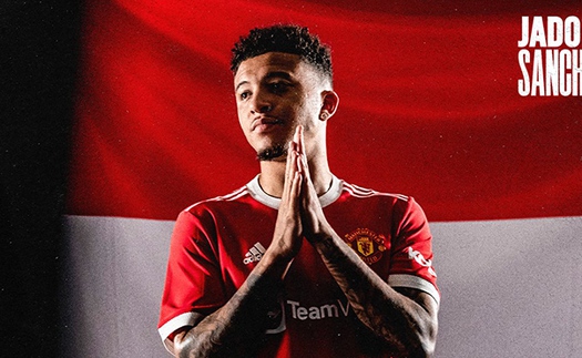 Jadon Sancho chính thức ra mắt MU