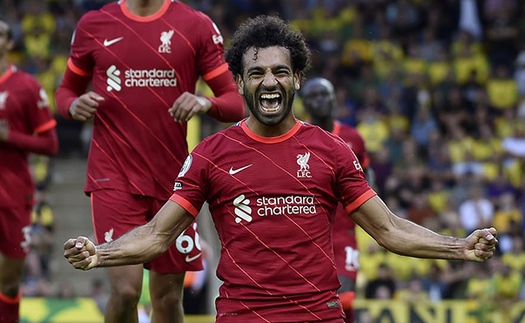 ĐIỂM NHẤN Norwich 0-3 Liverpool: Salah rực sáng. Liverpool trở lại cuộc đua vô địch