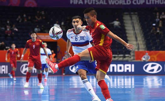 Futsal Việt Nam được báo Nga ca ngợi hết lời