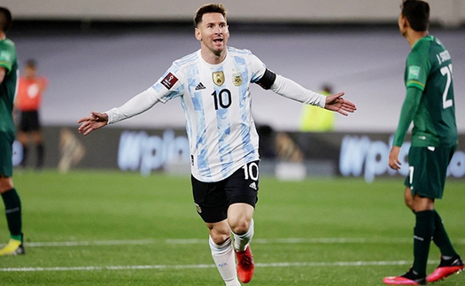 Argentina 3-0 Bolivia: Messi lập hat-trick, phá kỷ lục của Pele