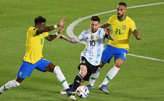 Argentina 0-0 Brazil: Messi nhạt nhòa, Argentina vẫn có vé đi World Cup