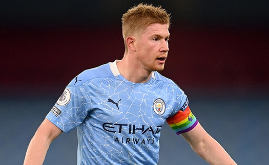 Man City: De Bruyne dương tính với Covid-19, phải nghỉ 3 trận quan trọng