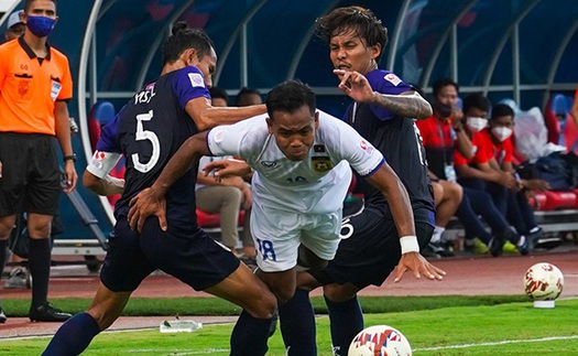 Campuchia 3-0 Lào: HLV Honda giành 3 điểm đầu tiên