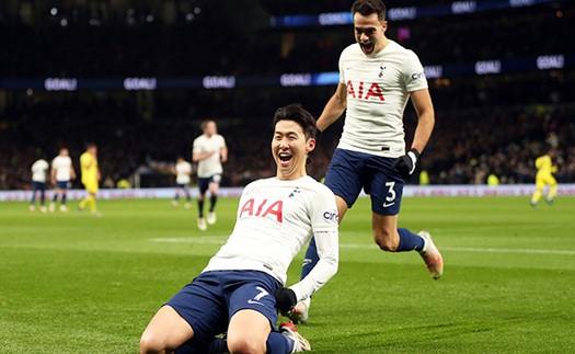 Tottenham 2-0 Brentford: Son đưa Tottenham áp sát Top 4