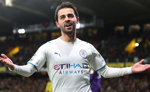 ĐIỂM NHẤN Watford 1-3 Man City: Bernardo Silva rực sáng, Man City giành lợi thế đua vô địch