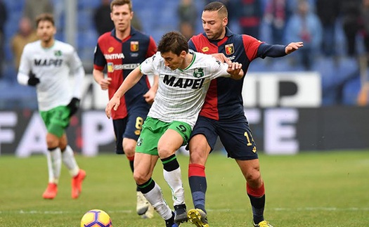 Soi kèo nhà cái Sassuolo vs Genoa. Nhận định, dự đoán bóng đá Serie A (22h30, 6/1)