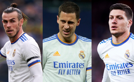 Real Madrid: Ancelotti khốn khổ vì 'bộ ba ăn hại' Bale - Hazard - Jovic