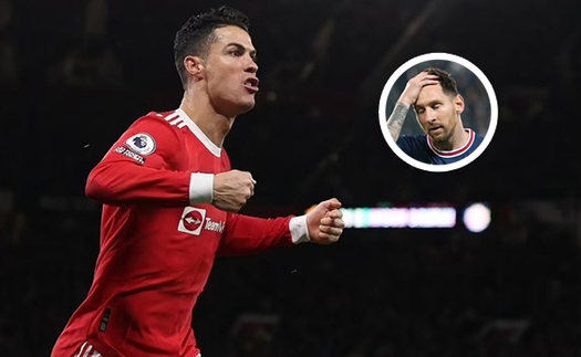 Ronaldo lập kỷ lục ghi bàn, CĐV lại đả kích Messi