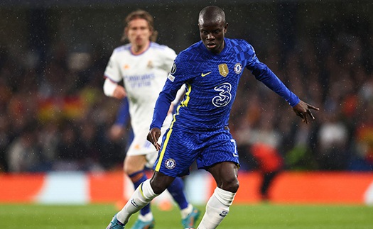 Ngỡ ngàng trước thống kê cực tệ của Kante ở trận thua Real Madrid