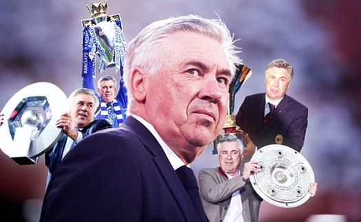 Carlo Ancelotti đi vào lịch sử với chức vô địch La Liga cùng Real