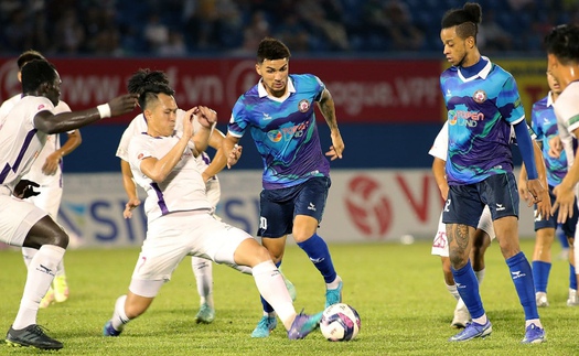 V-League vòng 10: Bình Định ngược dòng, Sài Gòn gây bất ngờ trước Hà Tĩnh