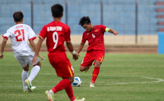 KẾT QUẢ bóng đá U16 Việt Nam 1-2 U16 Indonesia, U16 Đông Nam Á