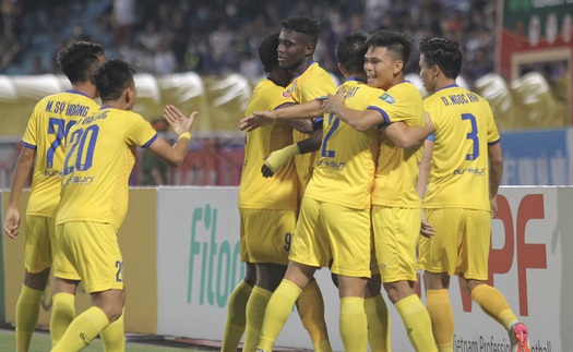 KẾT QUẢ bóng đá Thanh Hóa 2-0 SLNA, V-League vòng 15