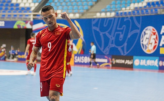 Xem trực tiếp bóng đá futsal Việt Nam vs Iran, tứ kết futsal châu Á (15h00, 4/10)