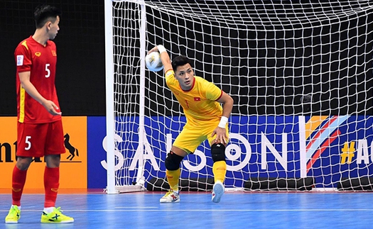 Futsal Việt Nam thua Nhật Bản, gặp Iran ở tứ kết futsal châu Á 2022