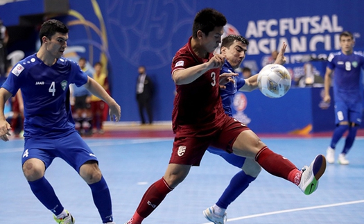 Futsal Thái Lan thua đậm Uzbekistan, CĐV Việt Nam gửi lời động viên