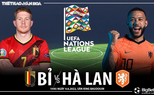 Soi kèo nhà cái Bỉ vs Hà Lan. Nhận định, dự đoán bóng đá Nations League (01h45, 4/6)