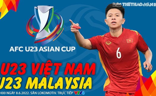 Soi kèo nhà cái U23 Việt Nam vs U23 Malaysia. Nhận định, dự đoán bóng đá U23 châu Á (20h00, 8/6)