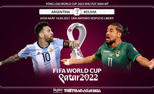 Soi kèo nhà cái Argentina vs Bolivia và nhận định bóng đá vòng loại World Cup (6h30, 10/9)