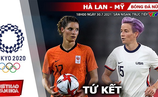 Kèo nhà cái. Soi kèo bóng đá nữ Hà Lan vs Mỹ. Nhận định bóng đá Olympic 2021