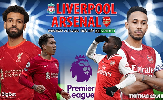 Soi kèo nhà cái Liverpool vs Arsenal. Nhận định, dự đoán bóng đá Anh (0h30, 21/11)