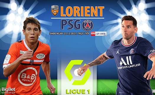 Soi kèo nhà cái Lorient vs PSG. Nhận định, dự đoán bóng đá Ligue 1 (3h00, 23/12)