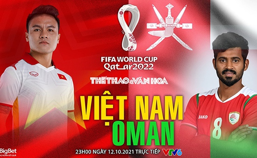 Soi kèo nhà cái Việt Nam vs Oman. Nhận định, dự đoán bóng đá World Cup 2022 (23h00, 12/10)