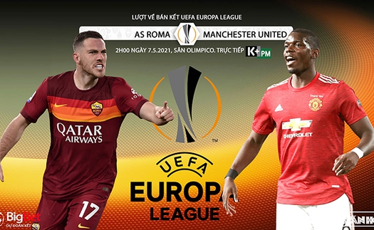 Soi kèo nhà cái Roma vs MU. K+PM trực tiếp bóng đá cúp C2