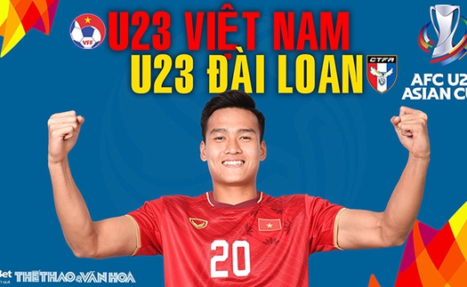 Soi kèo nhà cái U23 Việt Nam vs U23 Đài Loan. Nhận định, dự đoán bóng đá U23 Châu Á (17h00, 27/10)