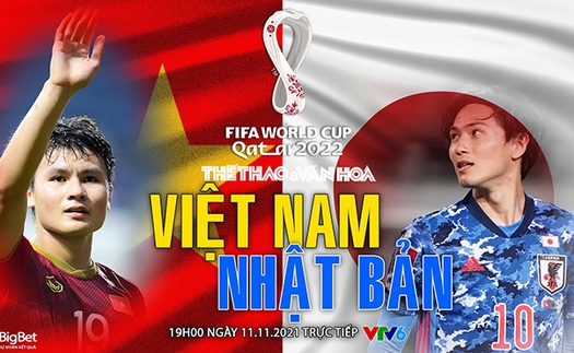 Soi kèo nhà cái Việt Nam vs Nhật Bản. Nhận định, dự đoán bóng đá vòng loại World Cup 2022 (19h00, 11/11)