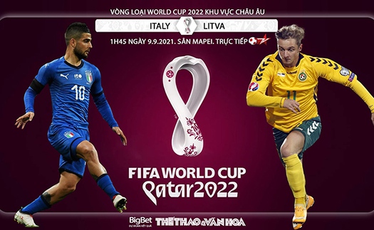 Soi kèo nhà cái Ý vs Litva và nhận định bóng đá vòng loại World Cup (1h45, 9/9)