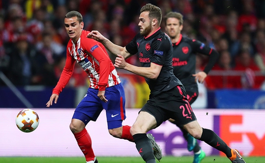 Atletico Madrid 1-1 Arsenal (luân lưu 3-1): Pháo thủ chưa thể đòi món nợ Europa League