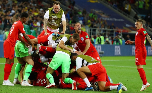 Colombia 1-1 (pen 3-4) Anh: Tam Sư chiến thắng bằng penalty, giành vé vào tứ kết!