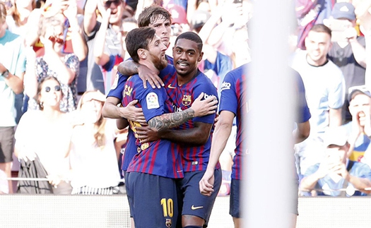 TRỰC TIẾP Barcelona vs Alaves (3h15, 19/8)