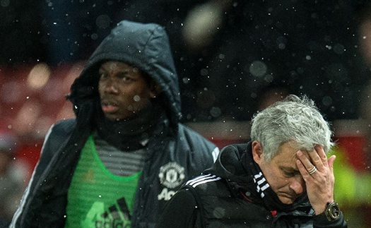 M.U: Chi tiết 17 lần mâu thuẫn giữa Mourinho và Pogba trong 2 năm