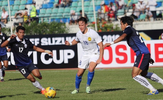 Xem TRỰC TIẾP Campuchia vs Malaysia (18h30, 8/11)