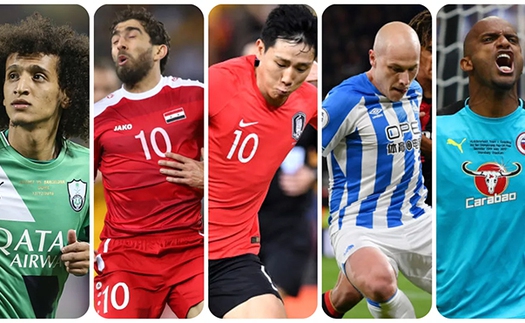 5 ngôi sao lỡ hẹn với Asian Cup 2019 là những ai?